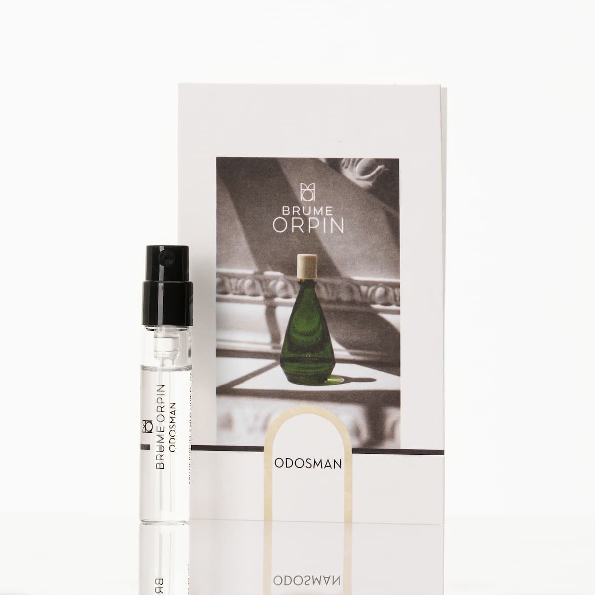 ODOSMAN - Verdant leather, powdered shadow